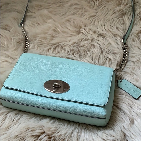 Blue Coach Bag - Picture 1 of 6